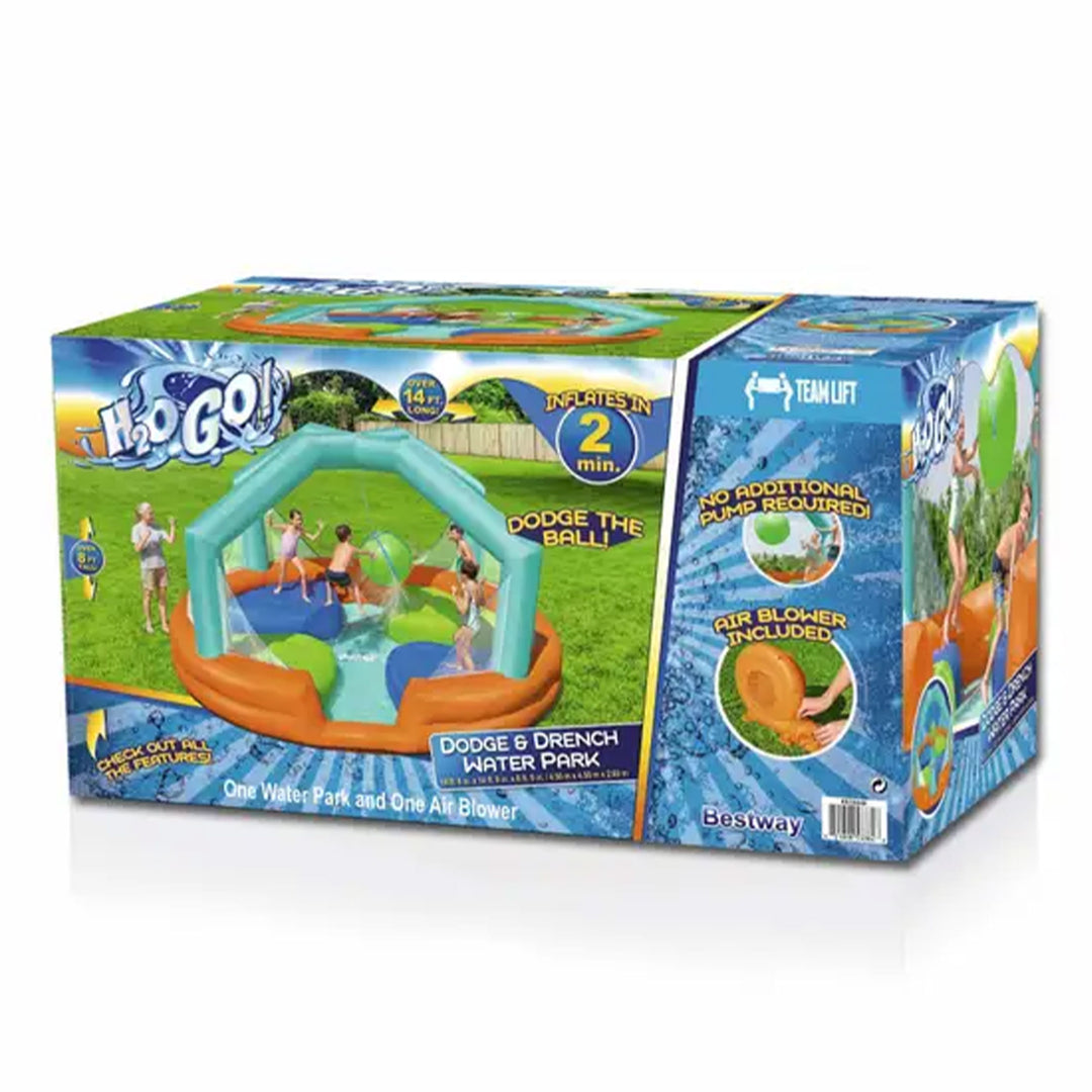 H2OGO! Dodge and Drench Kids Inflatable Water Park (Open Box)