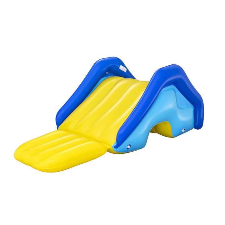 H2O GO Giant Inflatable PVC Pool Waterslide with Built In Sprinkler, (Open Box) - VMInnovations
