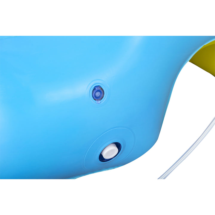 H2O GO Giant Inflatable PVC Pool Waterslide with Built In Sprinkler, (Open Box) - VMInnovations