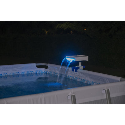 Bestway Above Ground Pool 7 Colored LED Relaxing Waterfall Cascade (For Parts) - VMInnovations