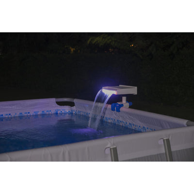 Bestway Above Ground Pool 7 Colored LED Relaxing Waterfall Cascade (For Parts) - VMInnovations