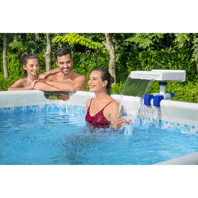 Bestway Above Ground Pool 7 Colored LED Relaxing Waterfall Cascade (For Parts) - VMInnovations