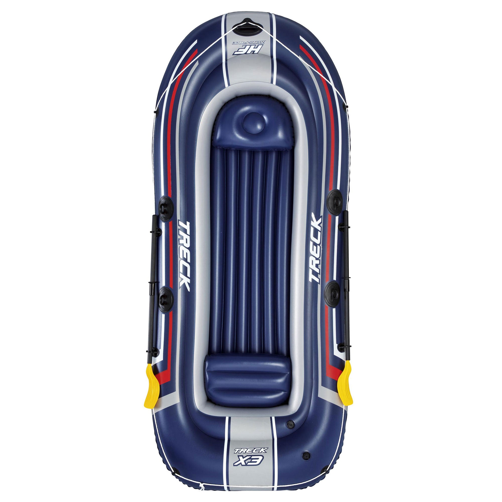 Bestway Hydro Force Treck X3 Heavy Duty 3 Person Water Raft Set (Open Box) - VMInnovations