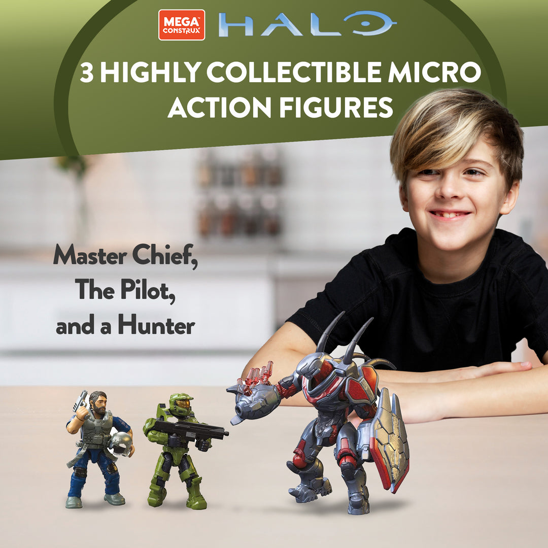 Mega Construx HALO Infinite Pelican Inbound Building Block Toy for Ages 10 & Up - VMInnovations