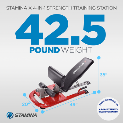 Stamina Products X 4 in 1 Strength Training Station & Workout Bench (For Parts) - VMInnovations