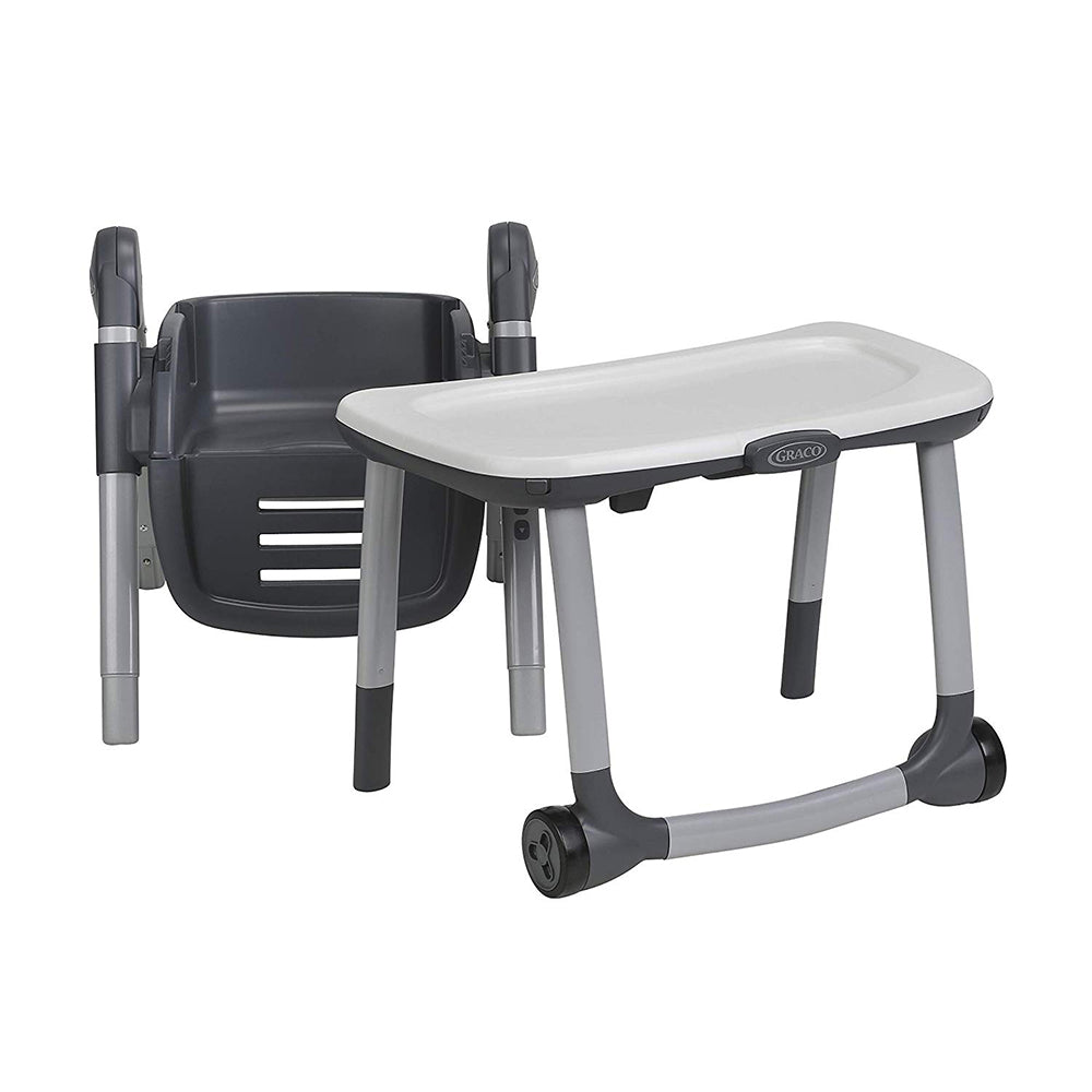 Graco 2079981 Table2Table Premier Fold 7 in 1 Adjustable Highchair, Tatum Gray