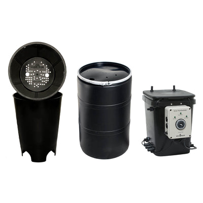 Hydrofarm Grow Flow Expansion Kits, Ebb Controllerd & 55 gal Drum Reservoirs Set - VMInnovations