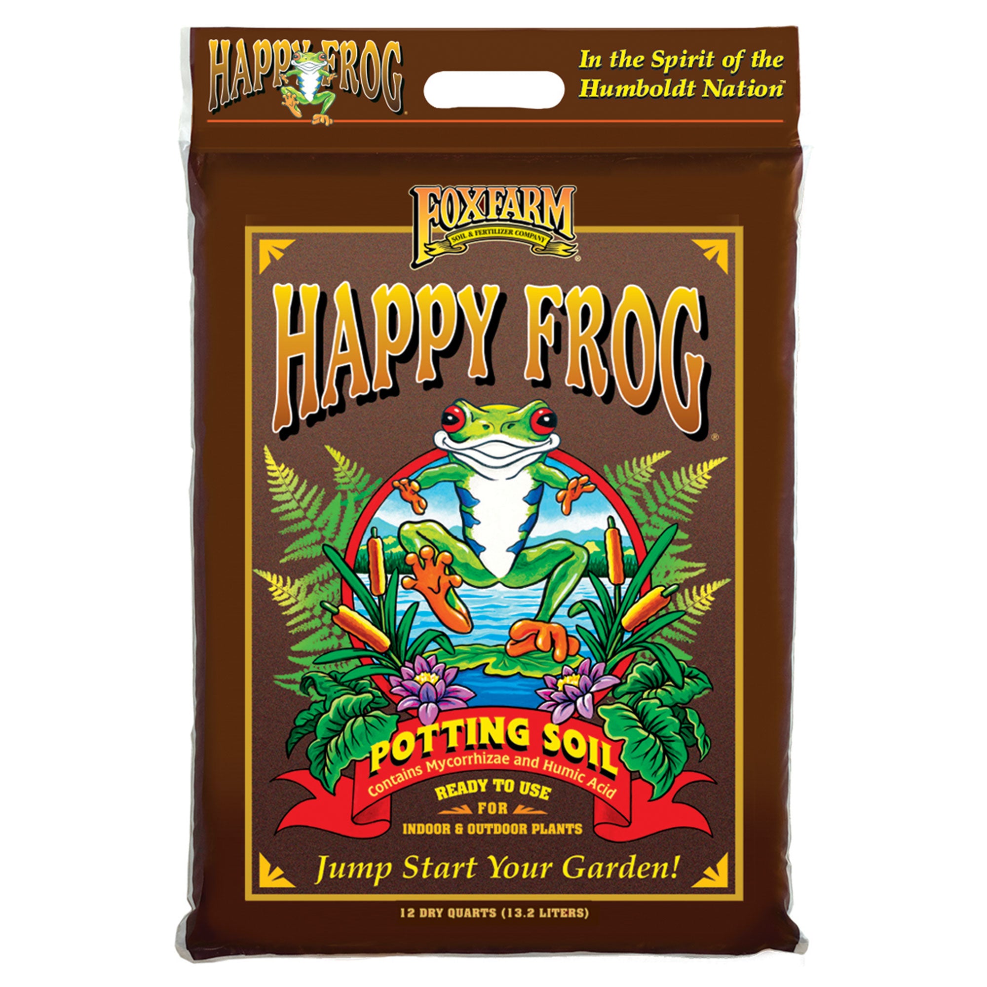 FoxFarm Happy Frog Nutrient and Ocean Forest Garden Potting Soil Mix (2 Pack) - VMInnovations