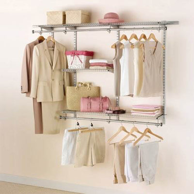 Rubbermaid Configurations 3-6 Feet Custom DIY Closet Organizer Kit (2 Pack) - VMInnovations