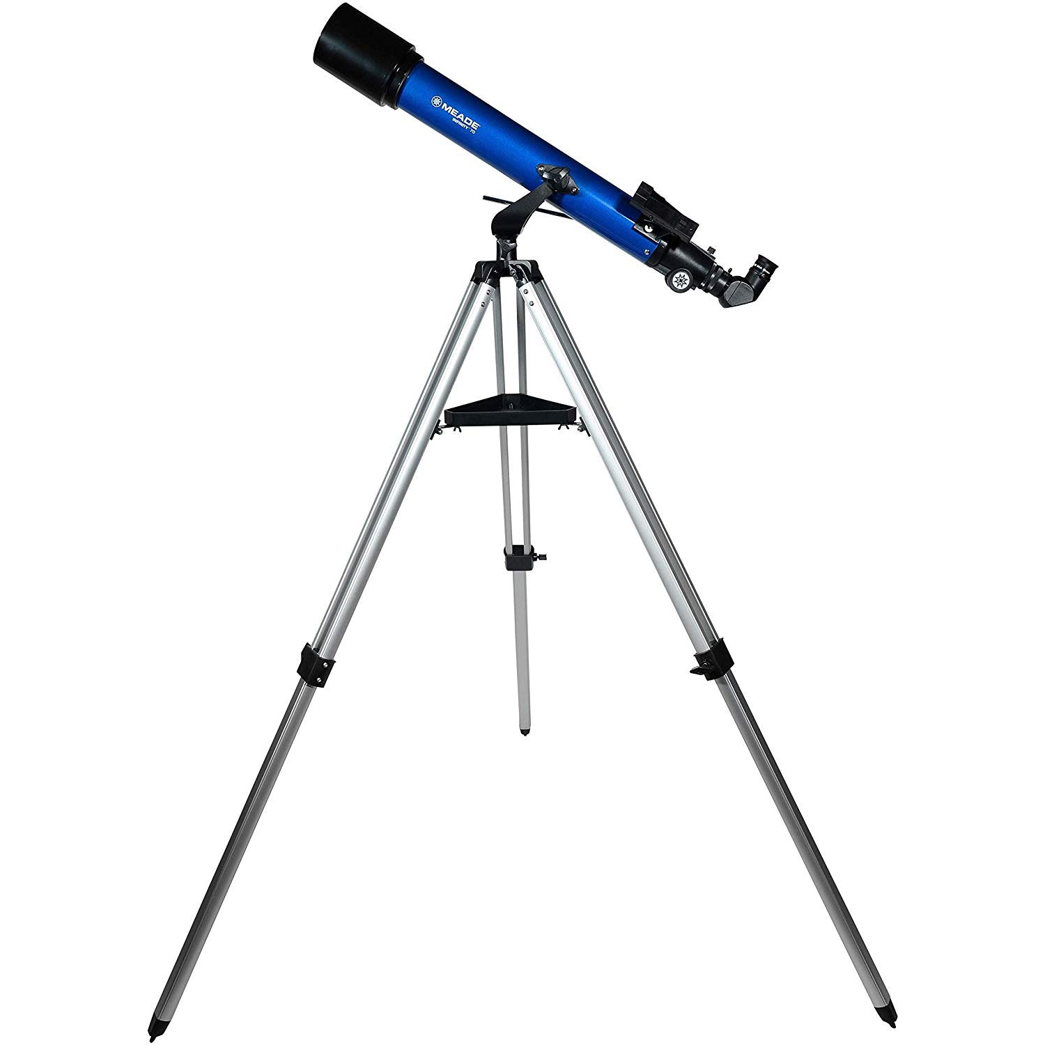 Meade Instruments 209003 Infinity 70MM Astronomical Refracting Telescope, Blue