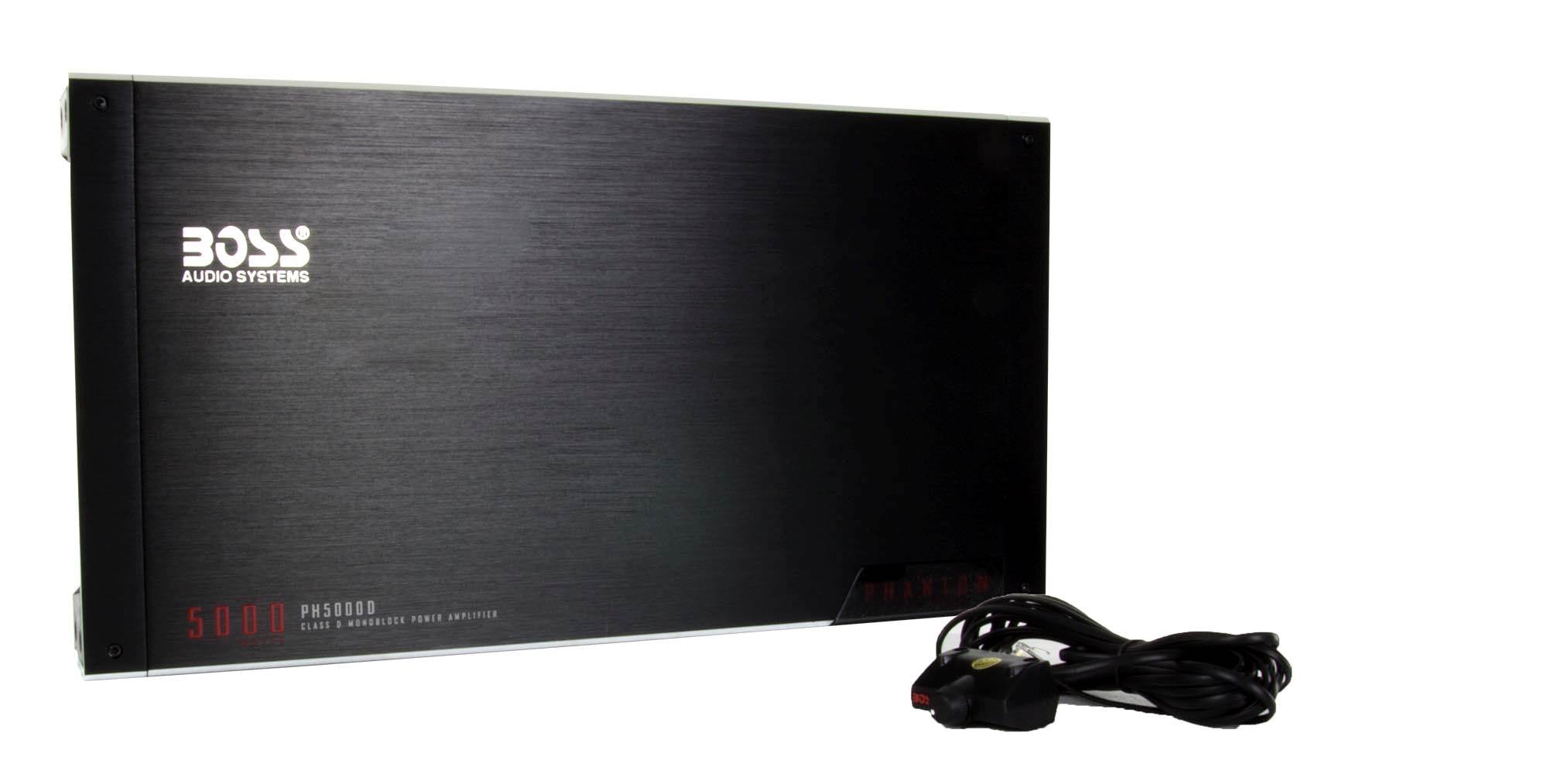 BOSS PH5000D 5000W Phantom D MONO Car Audio Power Amplifier Amp + Remote