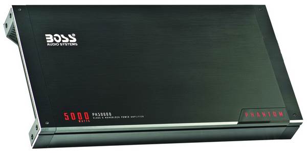BOSS PH5000D 5000W Phantom D MONO Car Audio Power Amplifier Amp + Remote