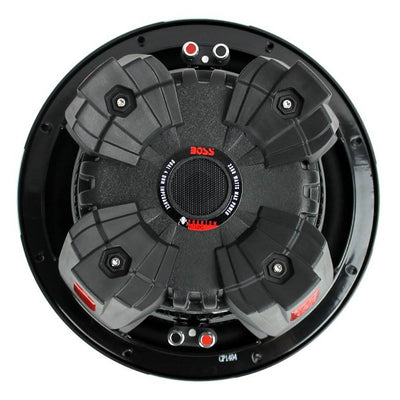 QPower Dual 12 Inch Vented Ported Sub Box w/ Boss Audio Phantom Audio Subwoofer