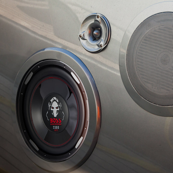 Boss Audio Phantom 12" 2300 W Max Power 4 Ohm DVD Car Audio Subwoofer, P126DVC