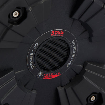 BOSS Audio P126DVC Phantom 12 Inch 2300W Car Audio Subwoofer Speakers (2 Pack)