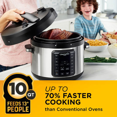 Crock-Pot 10 Quart Food Cooker with Progressive International Avocado Slicer - VMInnovations