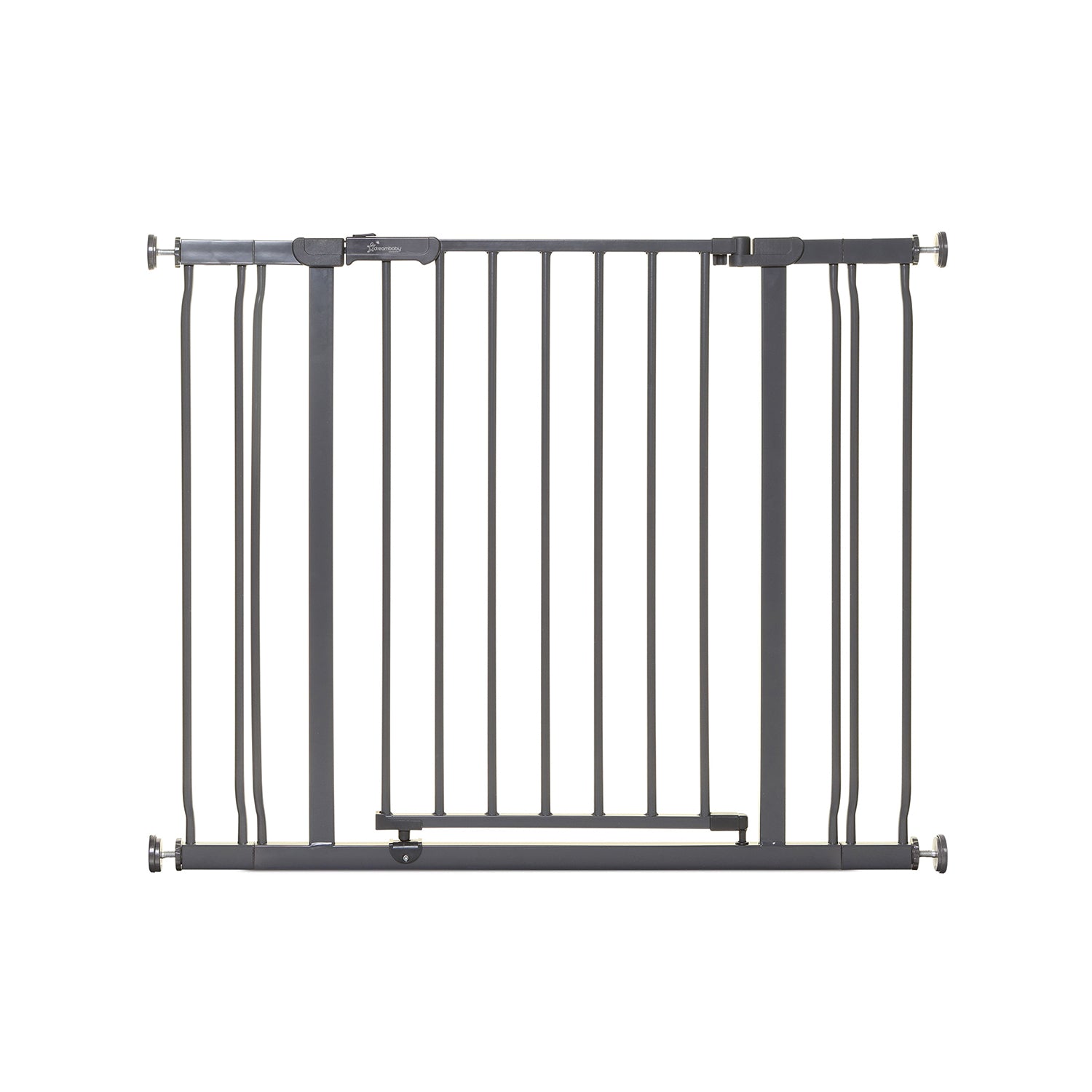 Dreambaby L2098BB Ava 29.5 to 39.5 Inch Baby and Pet Stay Open Safety Gate, Gray