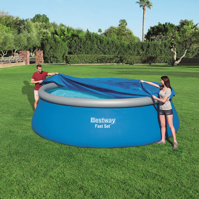 Bestway Flowclear Fast Set Pool Debris Cover for 15 Foot Round Pools (2 Pack)