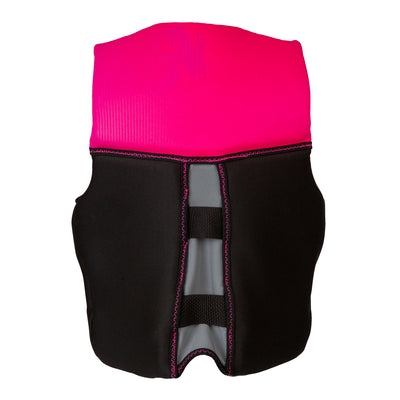 O'Brien Flex V-Back Lightweight Safety Life Jacket, Youth Large, Pink and Black - VMInnovations