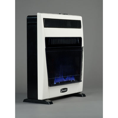 SignitePro 700 Square Feet 20000 BTU Blue Flame Natural Gas Heater w/ Fan (Used)