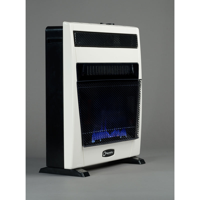 SignitePro 700 Square Feet 20000 BTU Blue Flame Natural Gas Heater w/ Fan (Used)