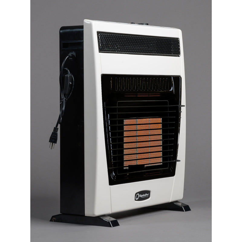 SignitePro 700 Sq Ft 24500 BTU HomeInfrared Natural Gas Heater with Fan (Used)