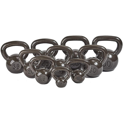 Everyday Essentials 20 Lb Full Body Exercise Strength Training Kettlebell Weight
