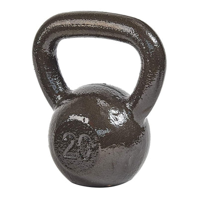 Everyday Essentials 20 Lb Full Body Exercise Strength Training Kettlebell Weight