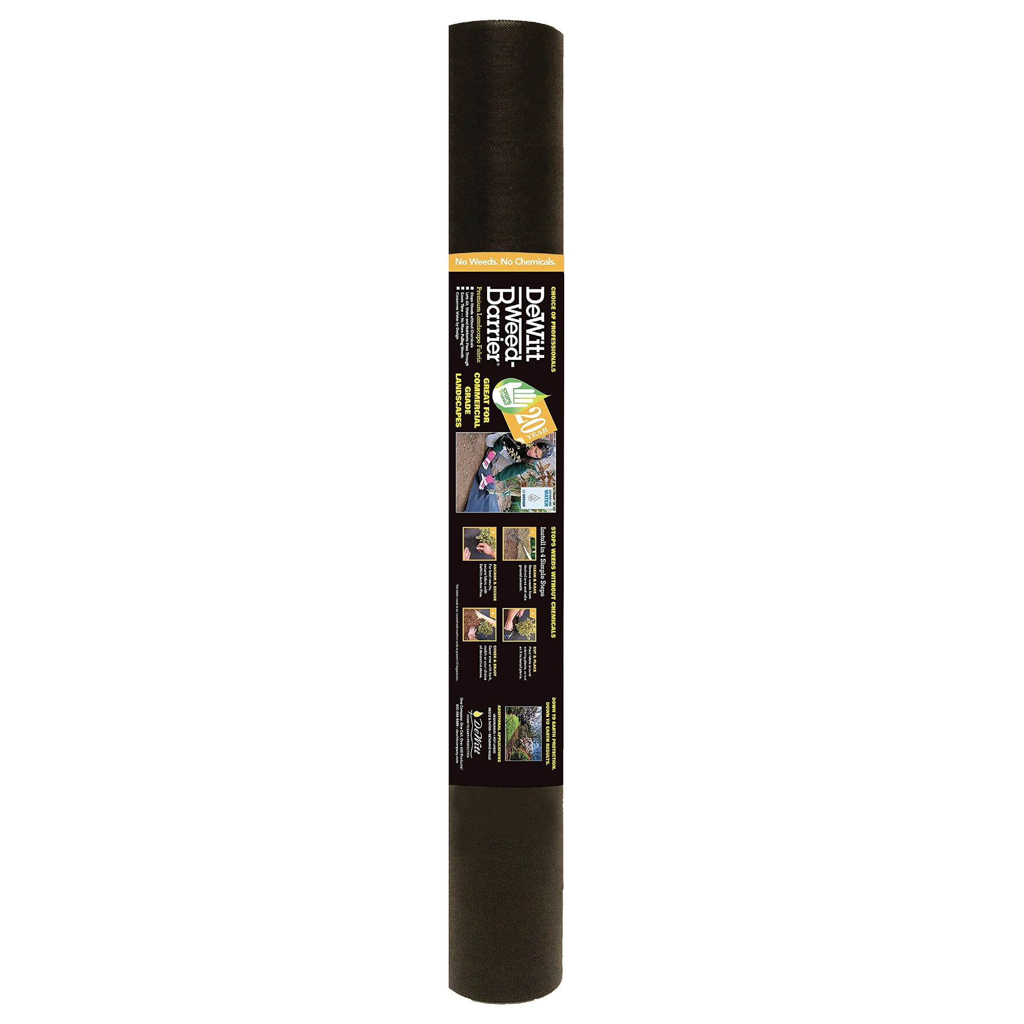 DeWitt 20 Year Home & Commercial Landscape Weed Barrier Fabric (Used)