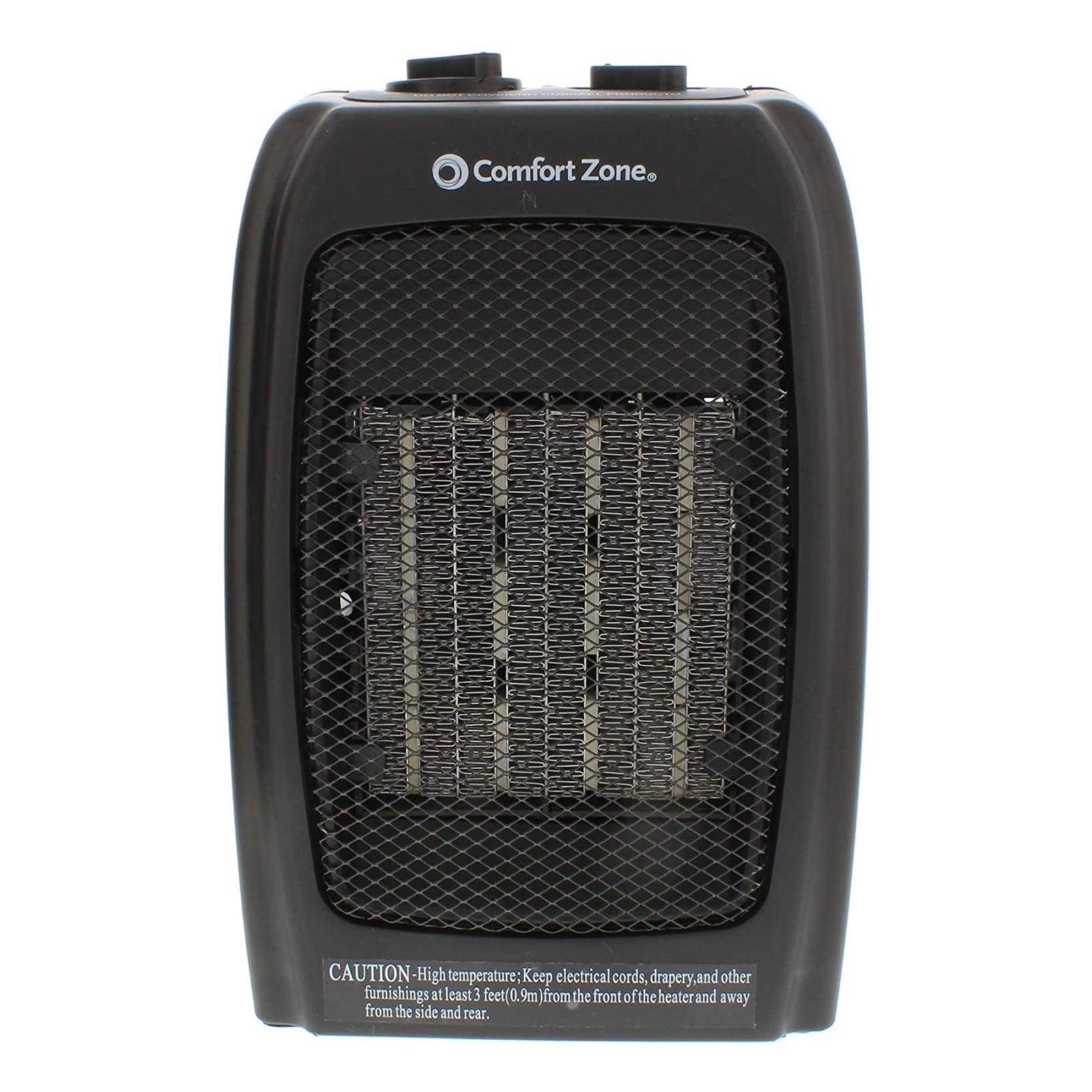 Comfort Zone Portable Electric Ceramic Fan Forced Personal Space Heater (Used) - VMInnovations