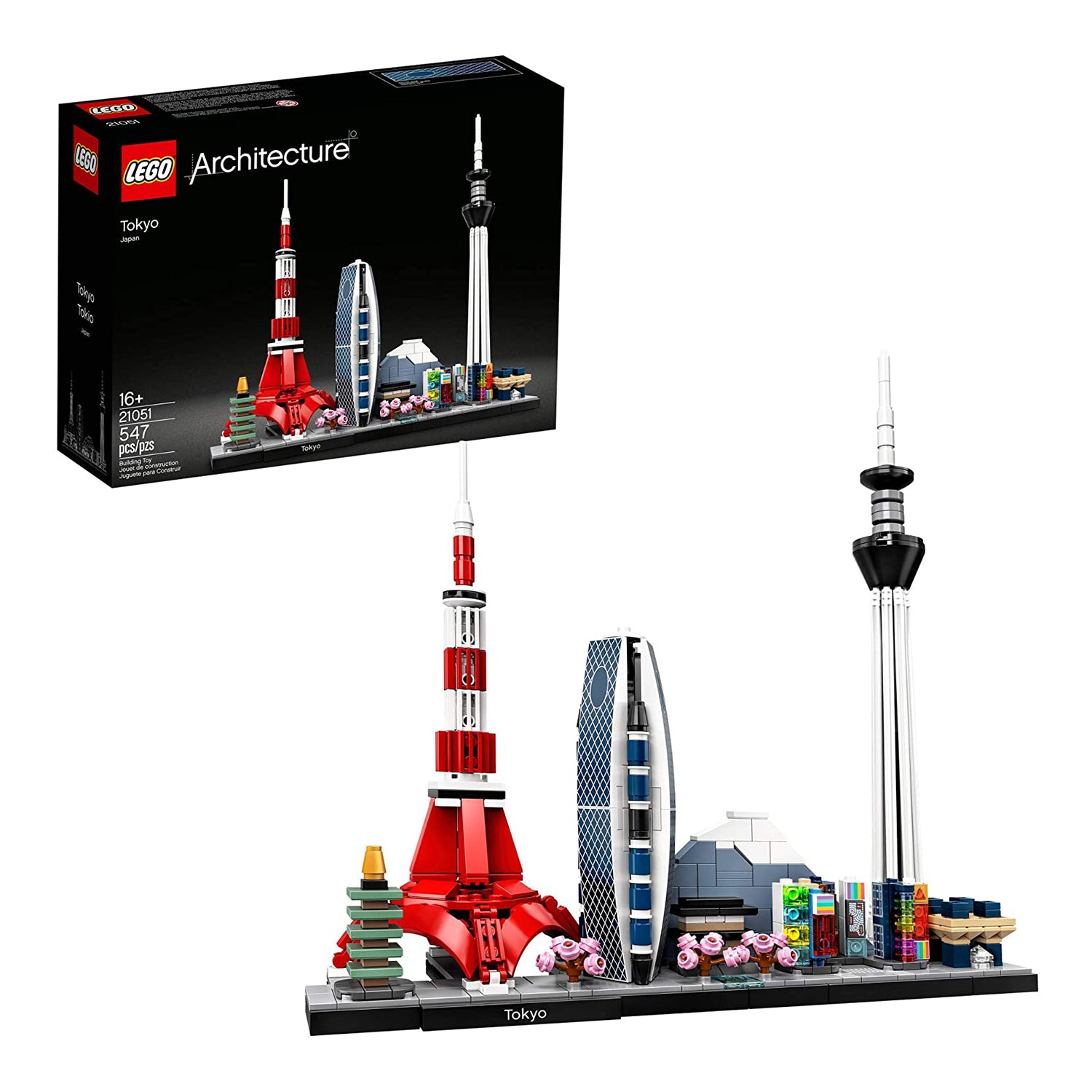 LEGO 21051 Architecture Skyline Collection Tokyo Landmark 547 Piece Building Set