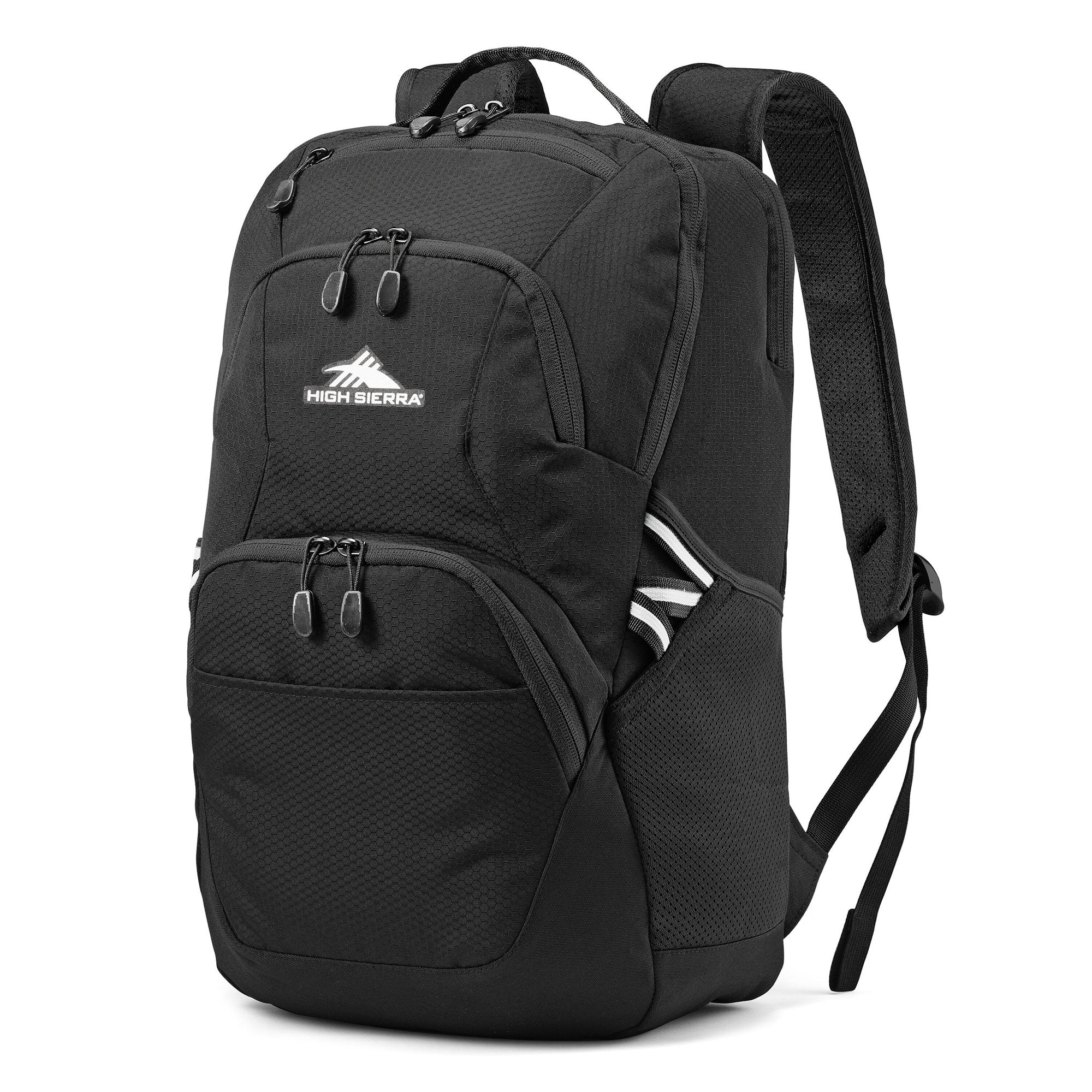 High Sierra Swoop Backpack, for Laptop, Fits Most 17” Laptops, 30L, Black