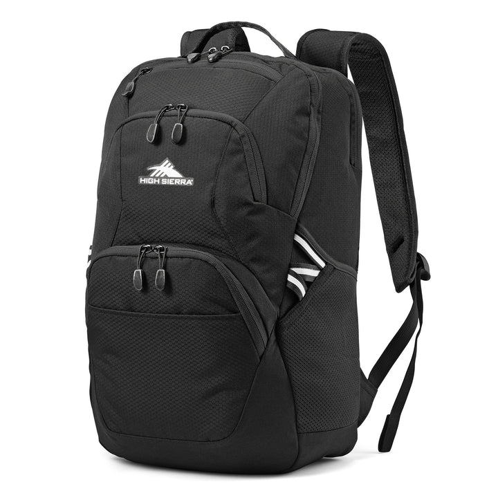 High Sierra Swoop SG Backpack with Laptop Drop Protection Pocket, Black (Used) - VMInnovations