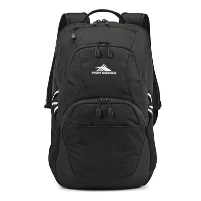 High Sierra Swoop SG Backpack with Laptop Drop Protection Pocket, Blk (Open Box) - VMInnovations