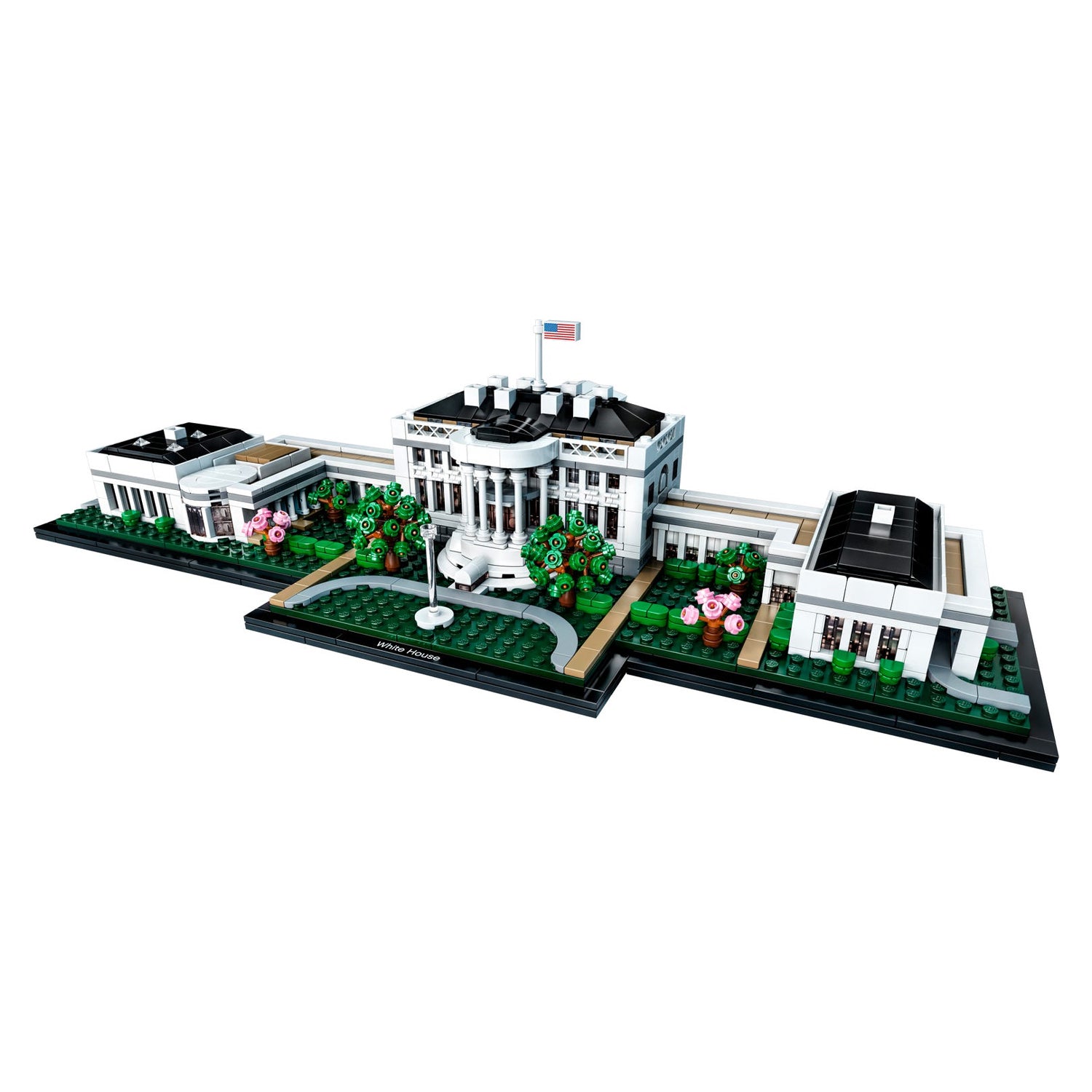 LEGO Architecture 21054 The White House 1483 Piece Block Building Set for Adults