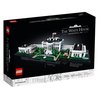 LEGO Architecture 21054 The White House 1483 Piece Block Building Set for Adults
