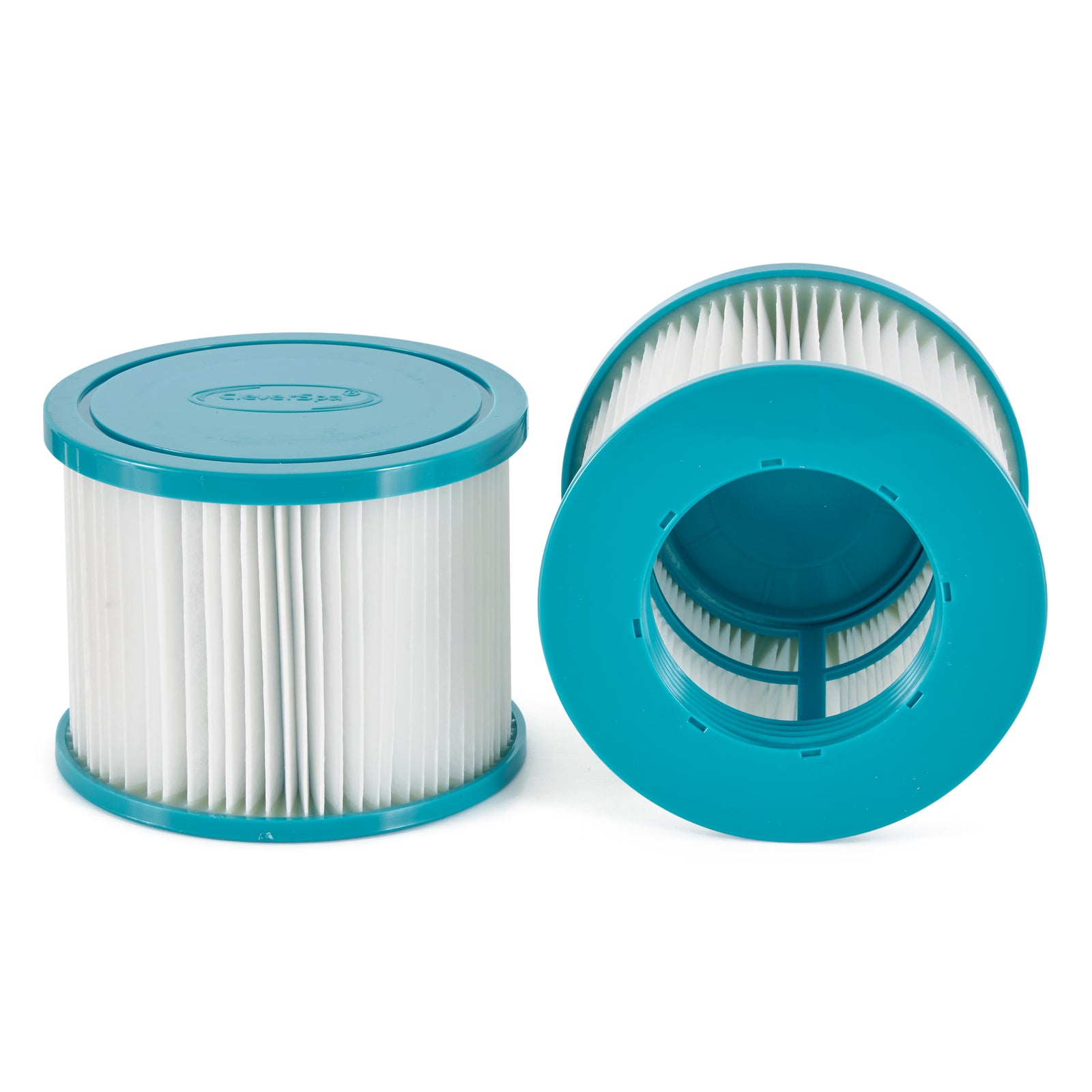 CleverSpa 8106 Replacement Part Hot Tub Spa Water Filter Cartridge (2 Pack) - VMInnovations