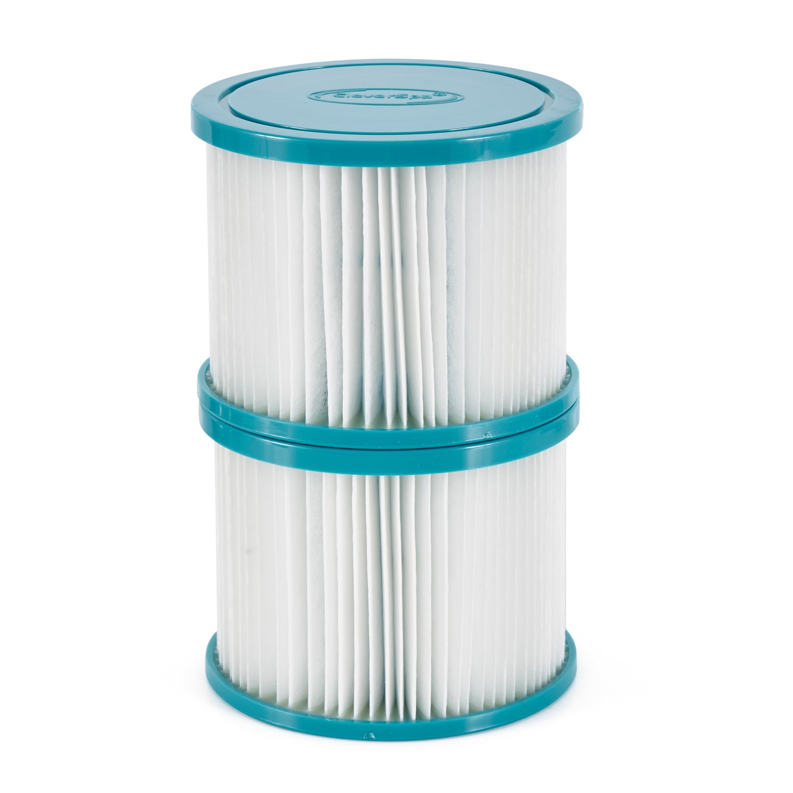 CleverSpa 8106 Replacement Part Hot Tub Spa Water Filter Cartridge (2 Pack) - VMInnovations