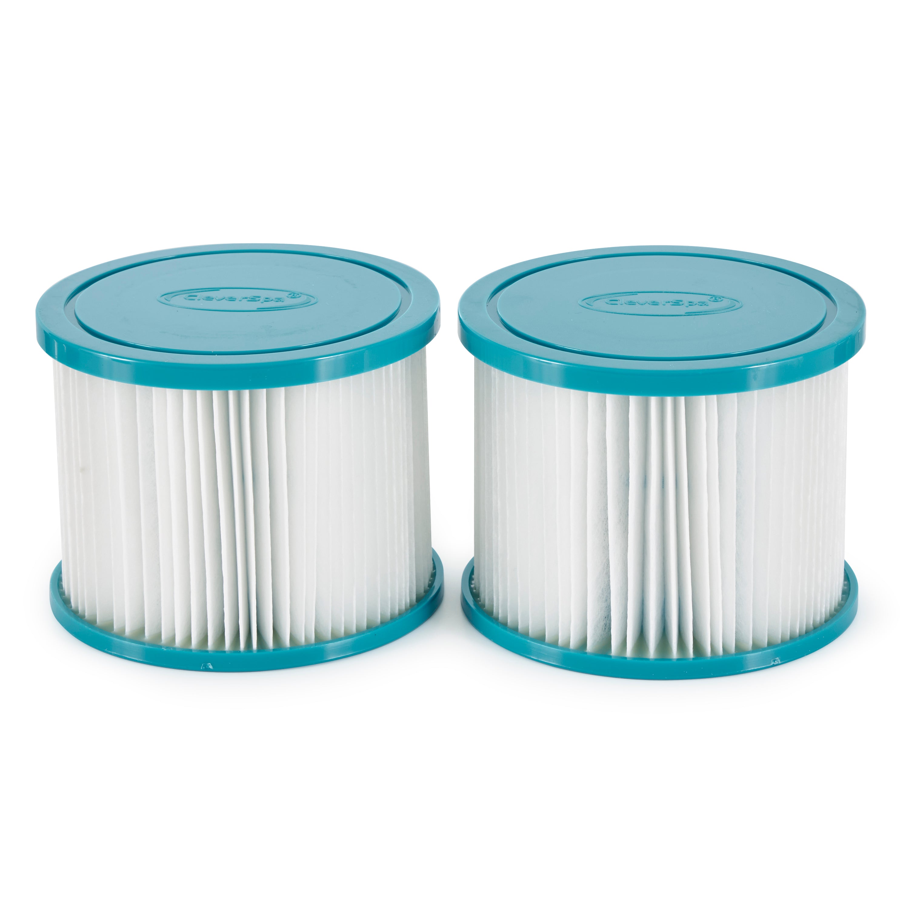 CleverSpa 8106 Replacement Part Hot Tub Spa Water Filter Cartridge (2 Pack) - VMInnovations