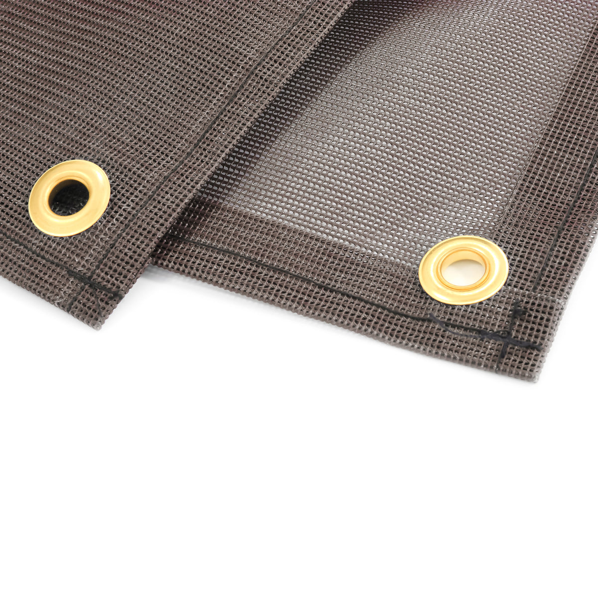 Camco 10 Ft Front Sun Block Panel Awning Screen for RV Camper Shade Brown (Used)