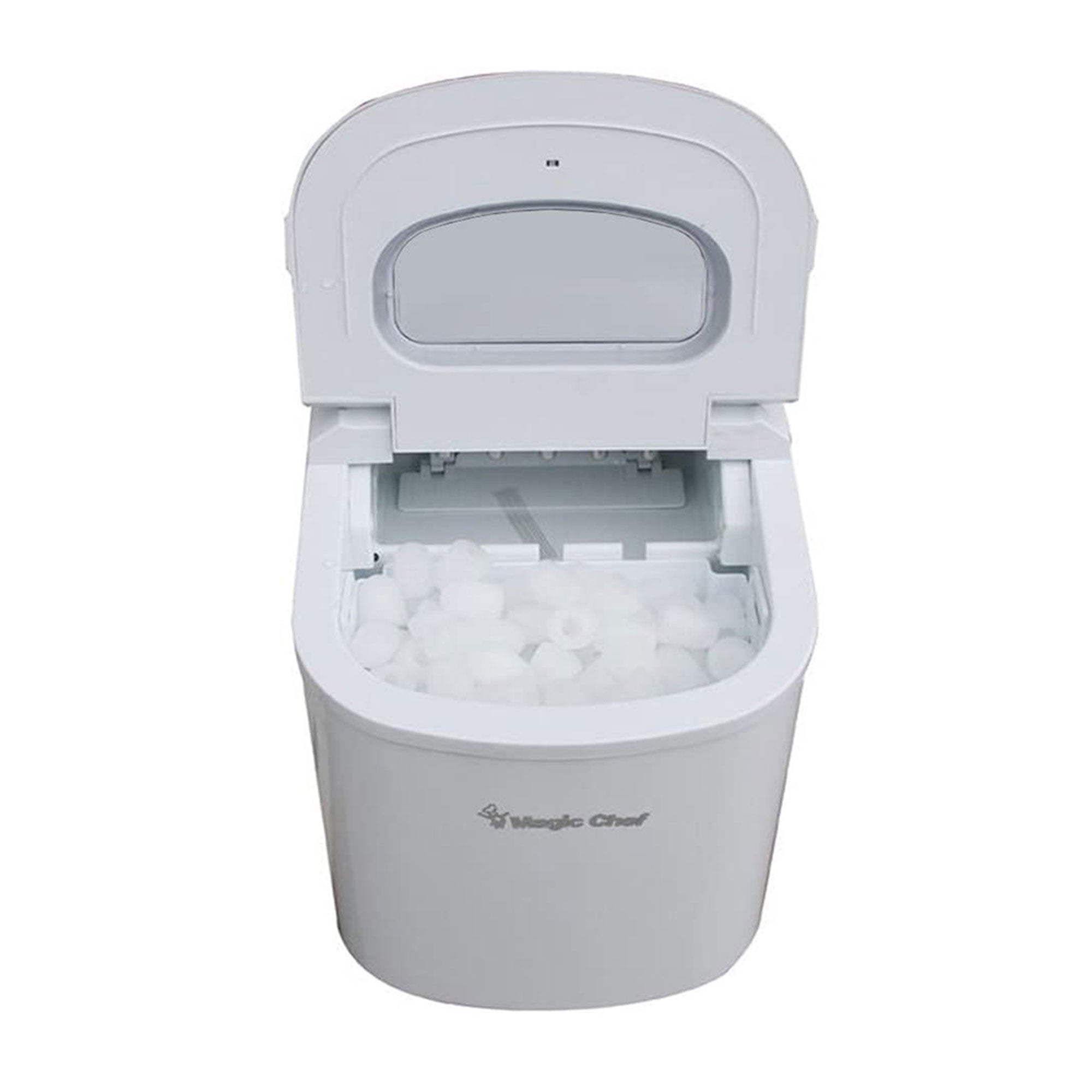 Magic Chef Portable Countertop 27LB Ice Cube Maker Machine, White (For Parts) - VMInnovations