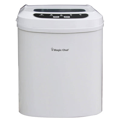 Magic Chef Portable Countertop 27LB Ice Cube Maker Machine, White (For Parts) - VMInnovations