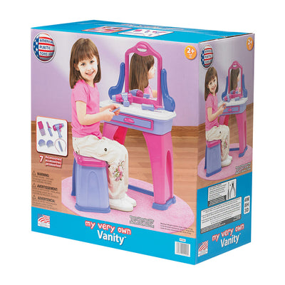 American Plastic Toys Kids My Very Own Vanity for Kids Ages 2 and Up (Open Box)