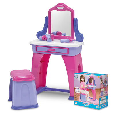 American Plastic Toys Kids My Very Own Vanity for Kids Ages 2 and Up (Open Box)