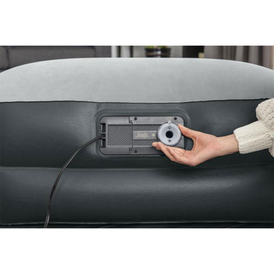 Sealy 94051E-BW 16 Inch Inflatable Mattress Twin Airbed w/ Built-In AC Air Pump (For Parts)