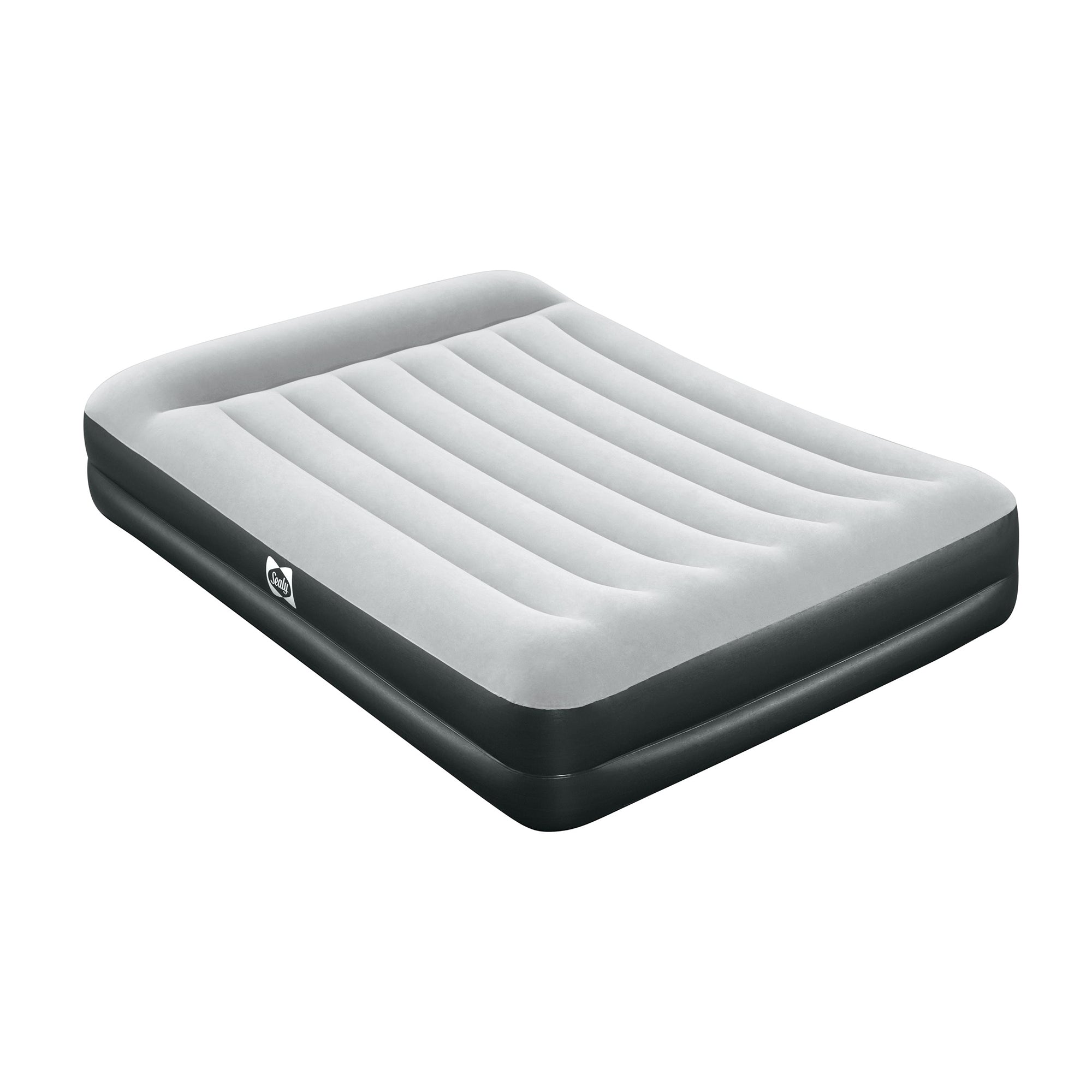 Sealy 16 Inch Inflatable Mattress Queen Airbed w/ Built-In AC Air Pump (Used) - VMInnovations