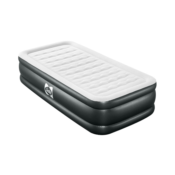 Sealy Tritech 18 Inch Inflatable Mattress Twin Airbed w/ Built-In Pump (Used) - VMInnovations