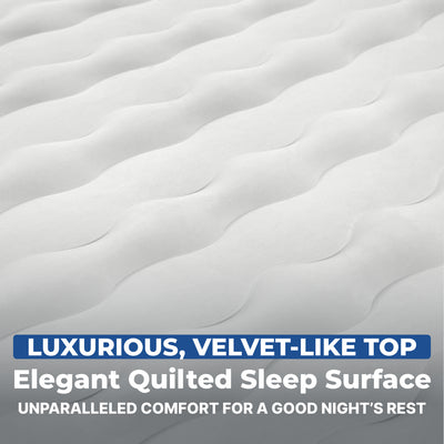 Sealy Tritech 20 Inch Inflatable Mattress Twin Airbed w/ Built-In Pump (Used)