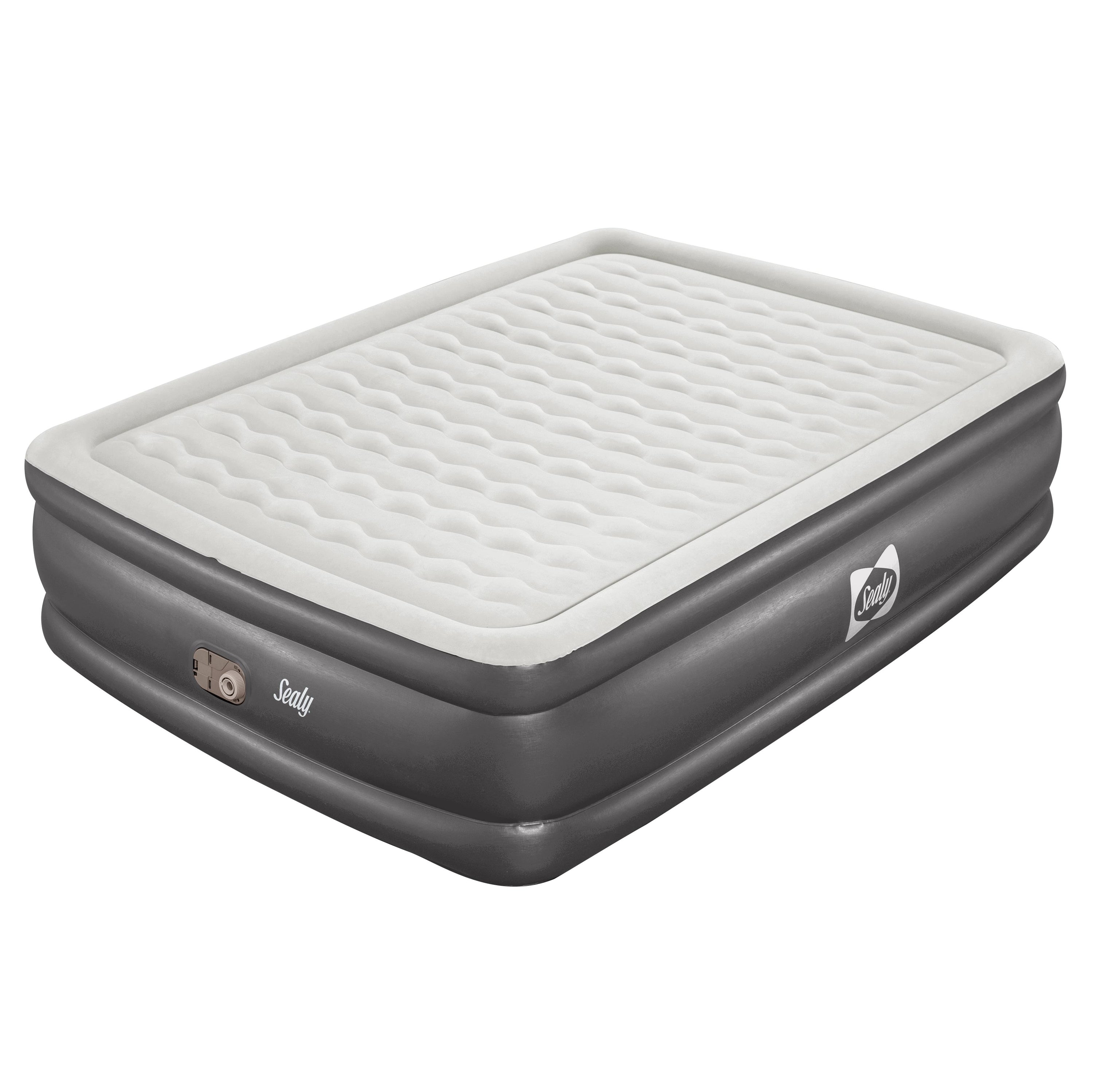 Sealy Tritech 20 Inch Built-In Pump Inflatable Mattress Queen Airbed (Open Box) - VMInnovations