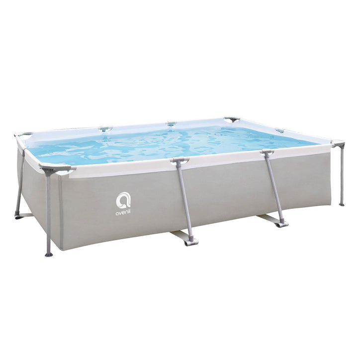 JLeisure Above Ground Steel Frame Swimming Pool, 10 x 6.5 Ft (For Parts)